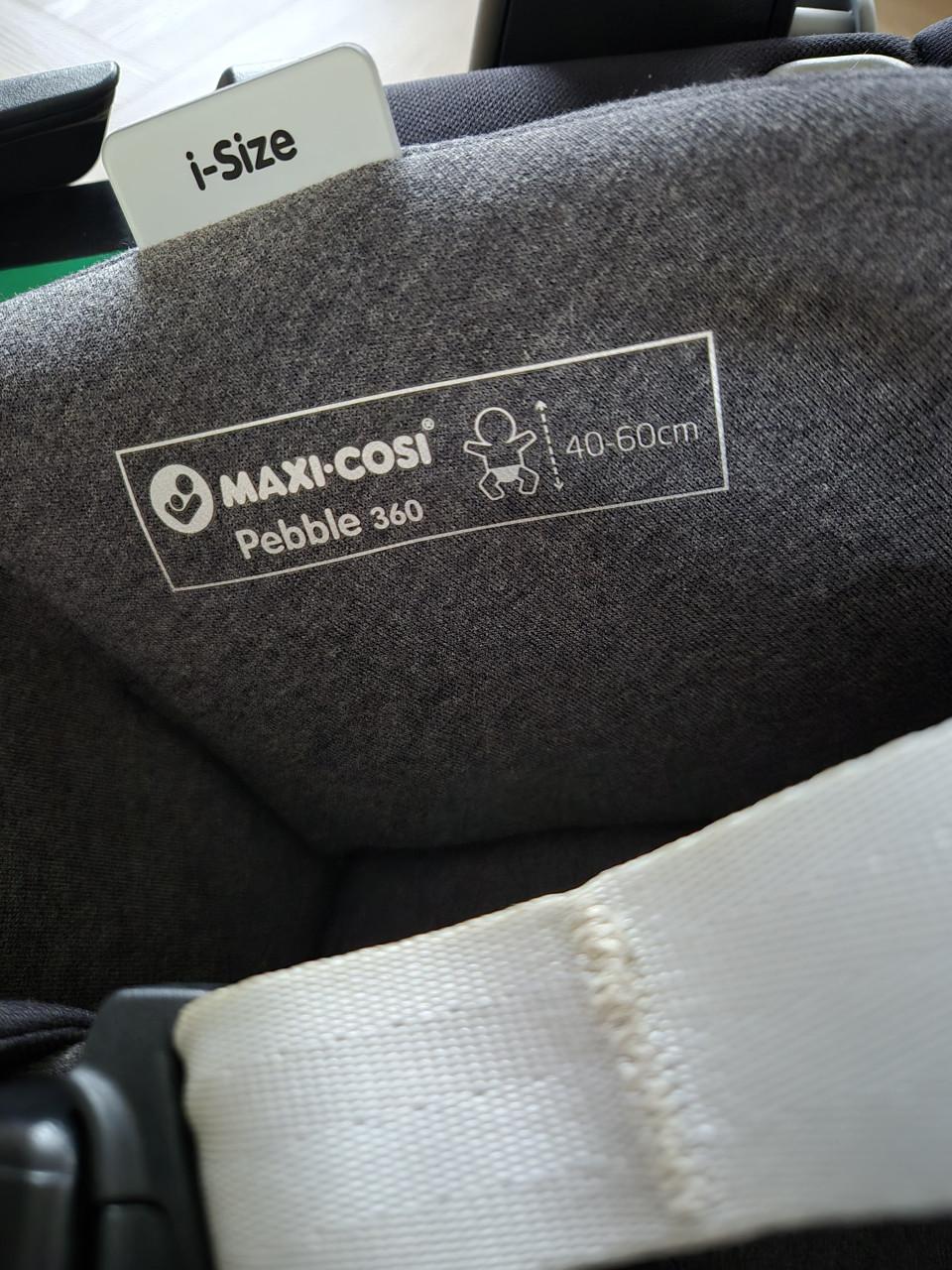 Maxi cosi pebble 360 incl familyfix 360