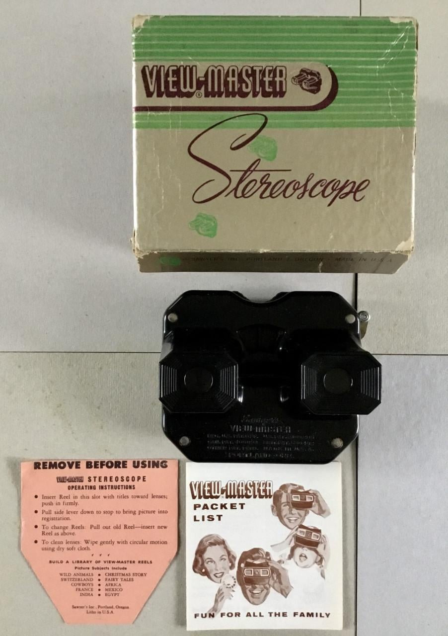 VIEW MASTER Stereoscope SAWYER’s, model 13C