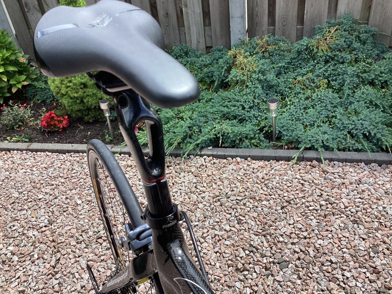 Carbon Prorace Viper racefiets 52.5 cm, c/t sloping frame, in nette staat.