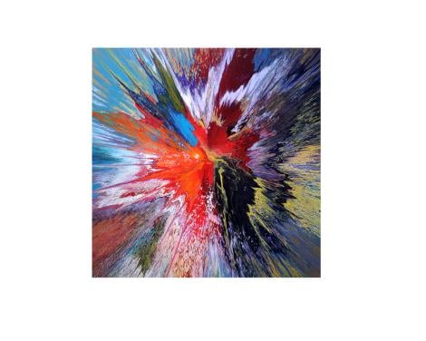 " Flash " Acrylschilderij van Gia Hung