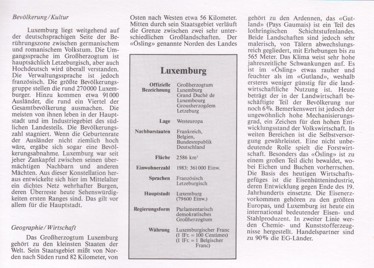 Munt Luxembourg 1980