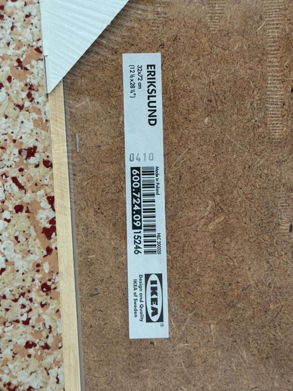 Nieuwe IKEA Erikslund lijst 32x72 cm met 3 foto's