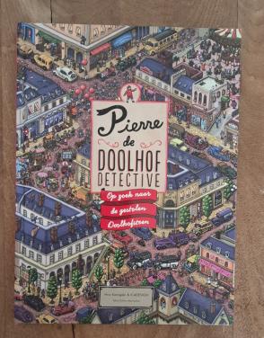 Puzzelboek. Pierre de Doolhof detective