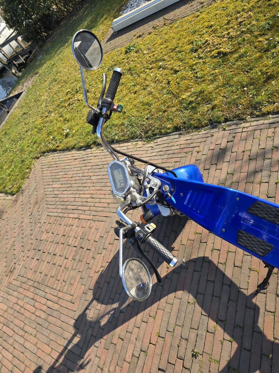 Citycoco electrische scooters geel kenteken als set te koop
