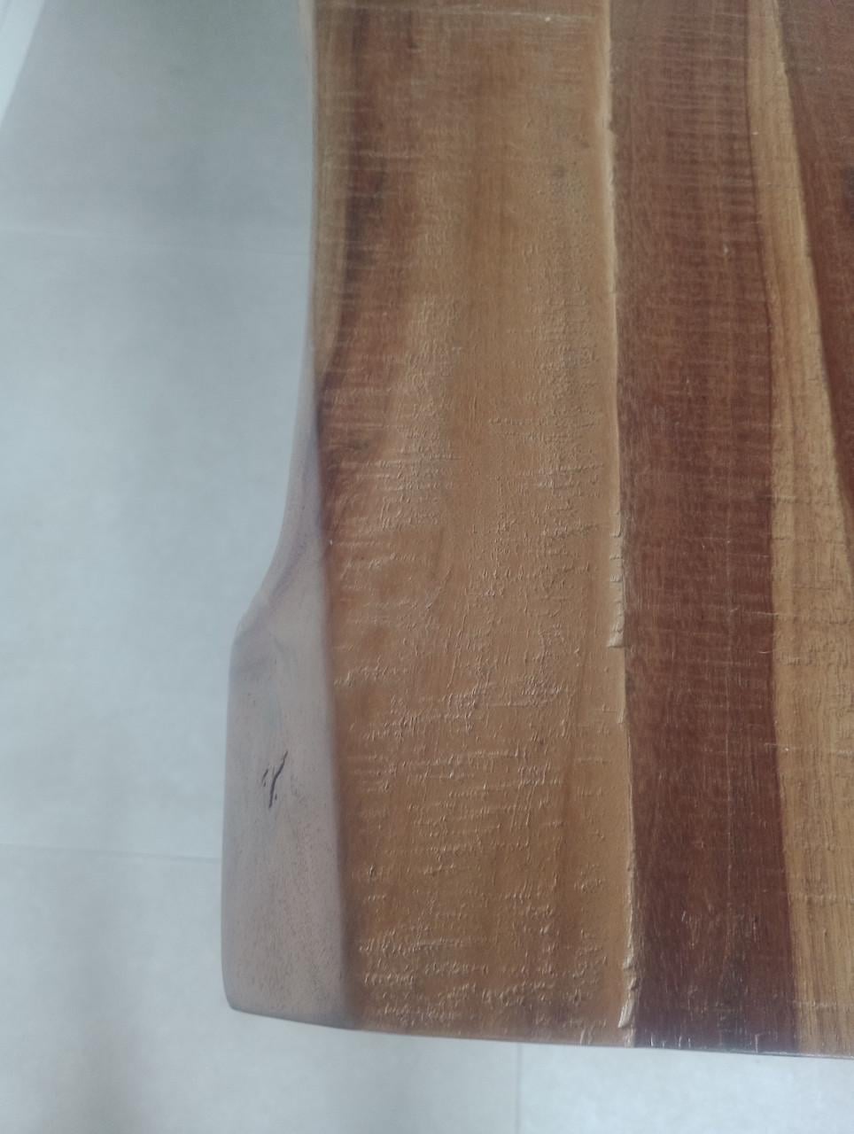 Boomstam eettafel massief hout 240x95/100