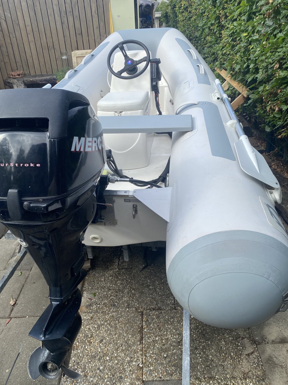 Zodiac cadet rib 340 + 20 pk mercury 4 takt