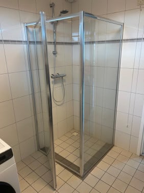 Douche cabine met Grohe douche systeem