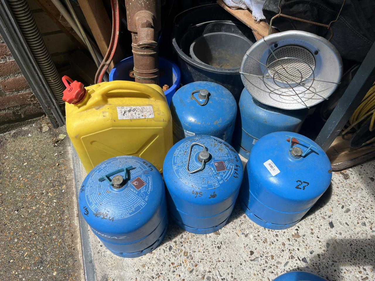 Campingaz gasfles 904 en 907 Leeg