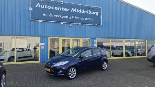 Ford Fiesta 1.4i Ghia 5deurs bj:2010 airco-leer apk 2027 i.z.g.st
