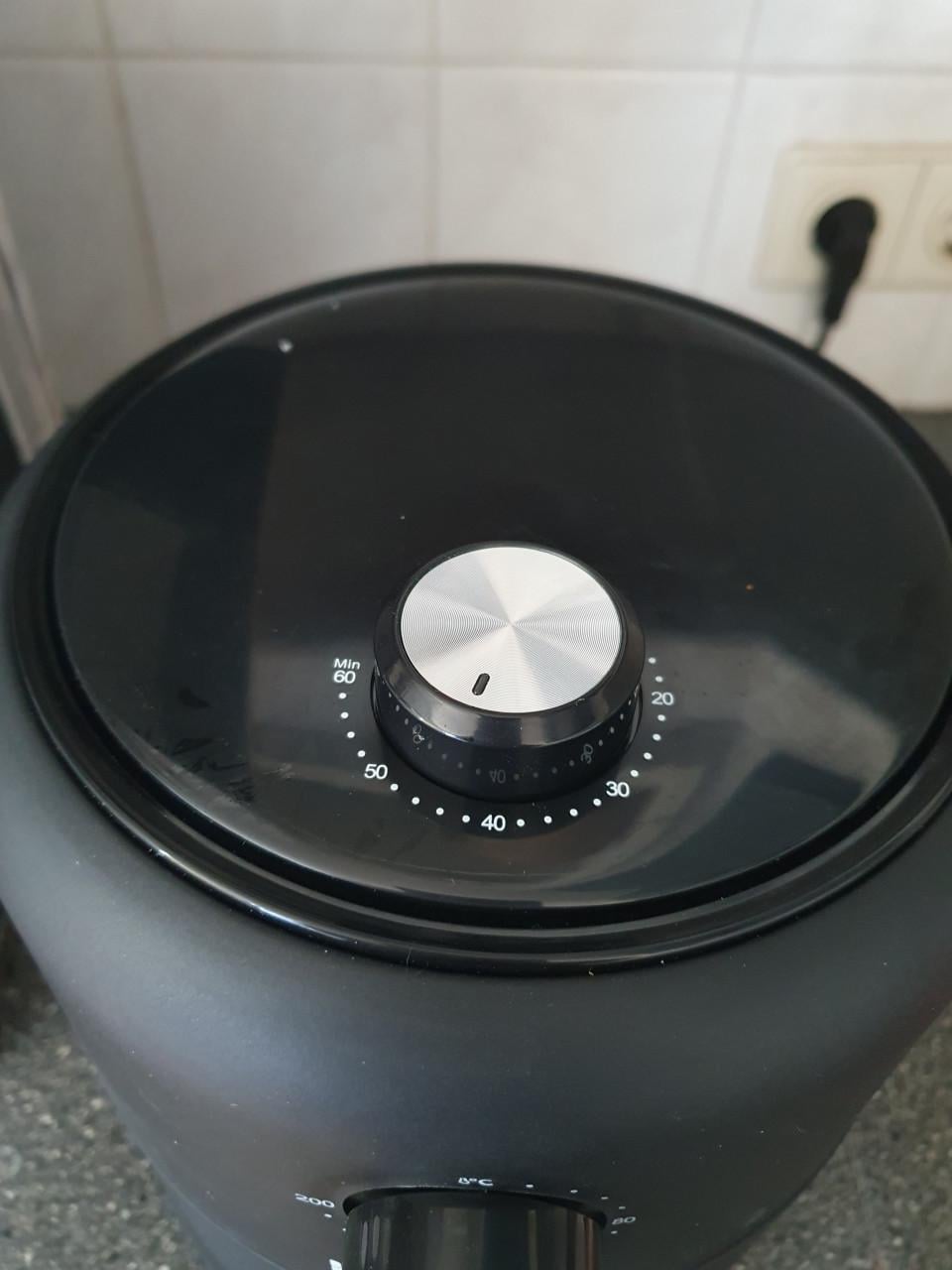 Kicinn Airfryer 3L 1000W Zwart | compact | Zo goed als nieuw