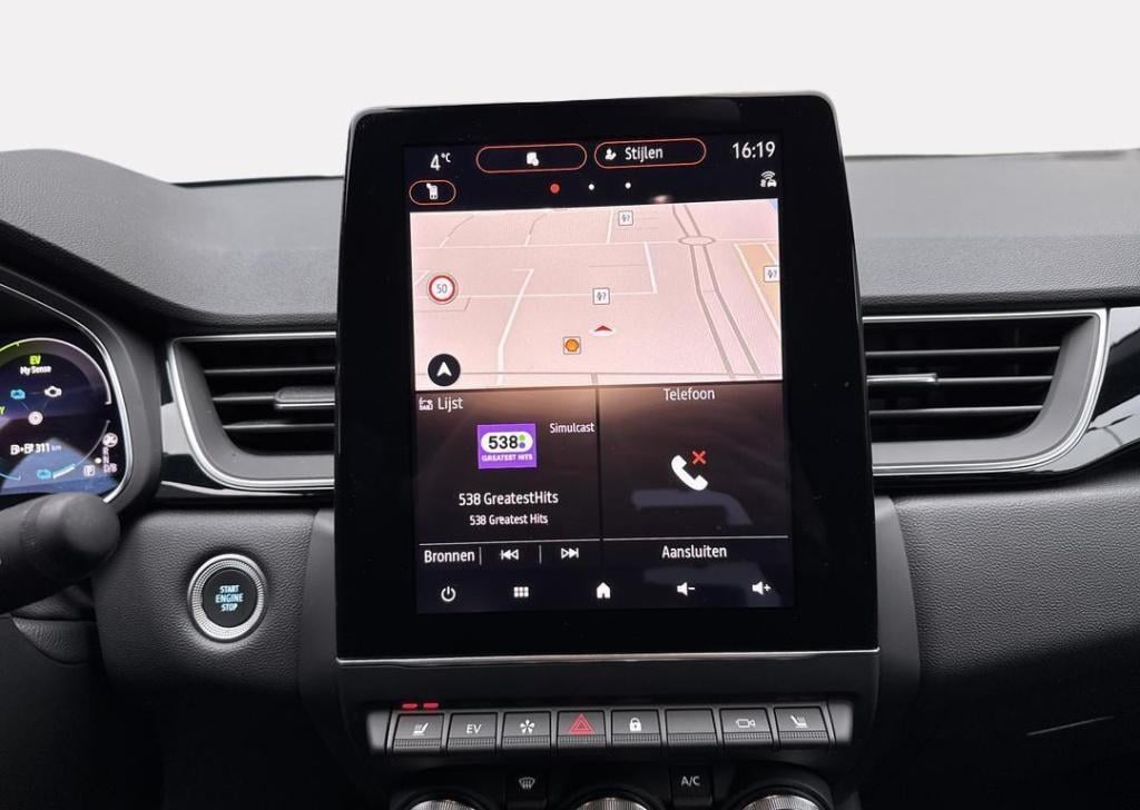 Renault Captur 1.6 e-tech plug-in hybrid 160 serie limitée e-tech - stoel e