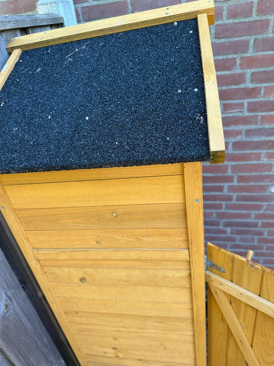 Houten tuinkast / tuinhuis – €90 | Ophalen in Middelburg