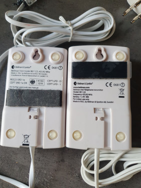 2 x zgan Bellman & Symfon  telefoonzender en Deurbel-zender....