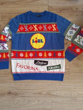 LidL Kerst trui maat L 52,54  nwstaat