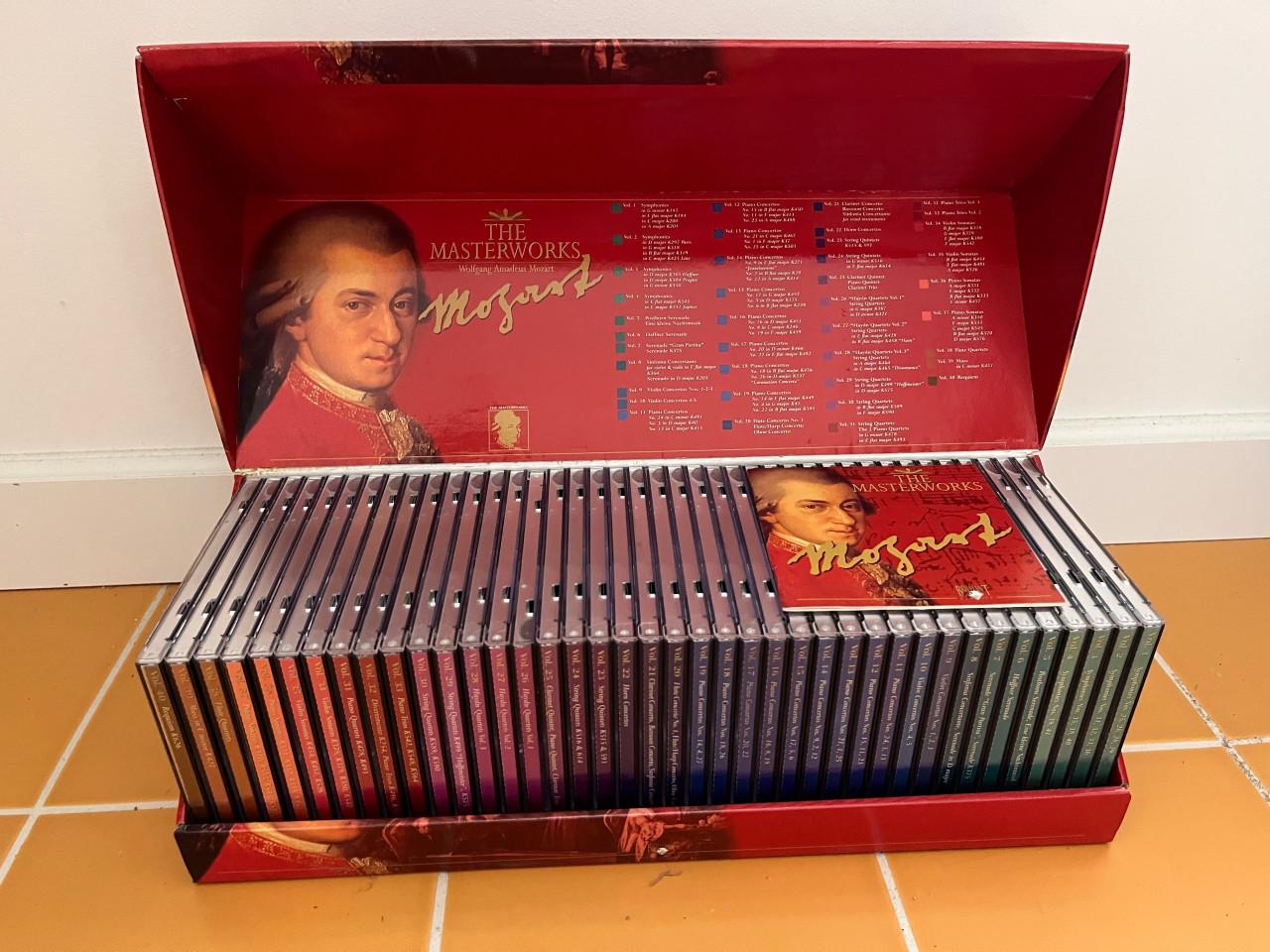 CD-box Mozart en Beethoven (40 stuks per box)