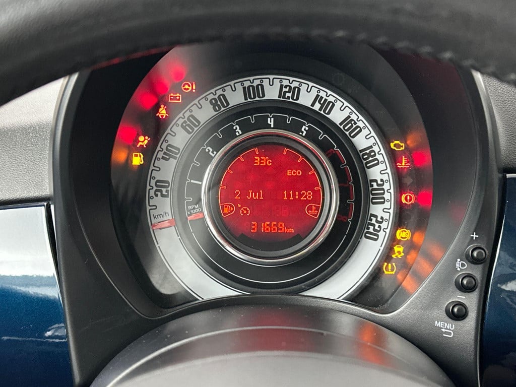 Fiat 500 C 0.9 twinair turbo lounge | navigatie | parkeersensoren achter