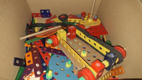 Sio houten speelgoed constructie montage