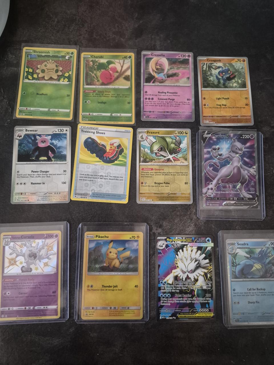 Nieuwe pokemonkaarten zeldzame