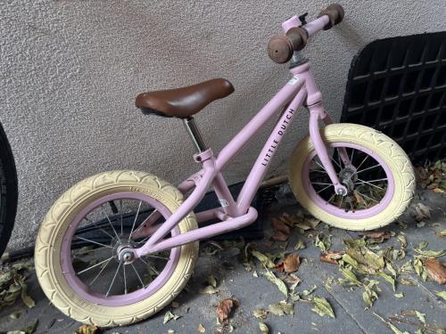 Kinder loop fiets meisje little dutch