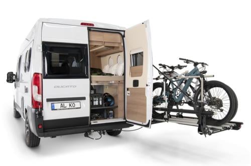 Trigo-Van de gebruiksvriendelijke fietsendrager voor gesloten bestelwagens