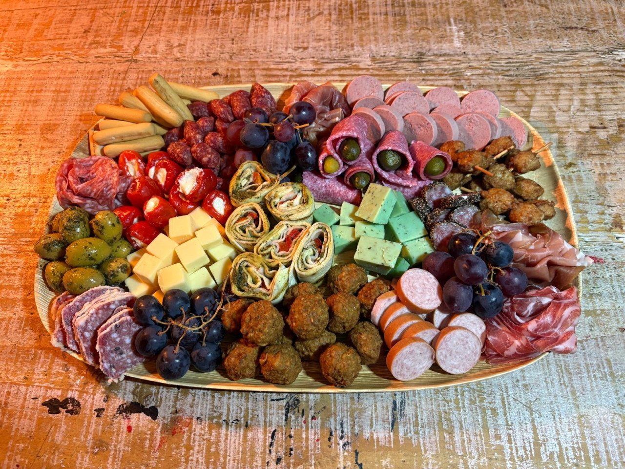 Hapjesschalen, catering