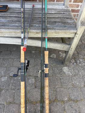 Nieuwe match hengel en Feeder met molentjes