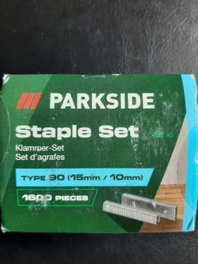 Set Parkside nietjes voor tacker, type 90