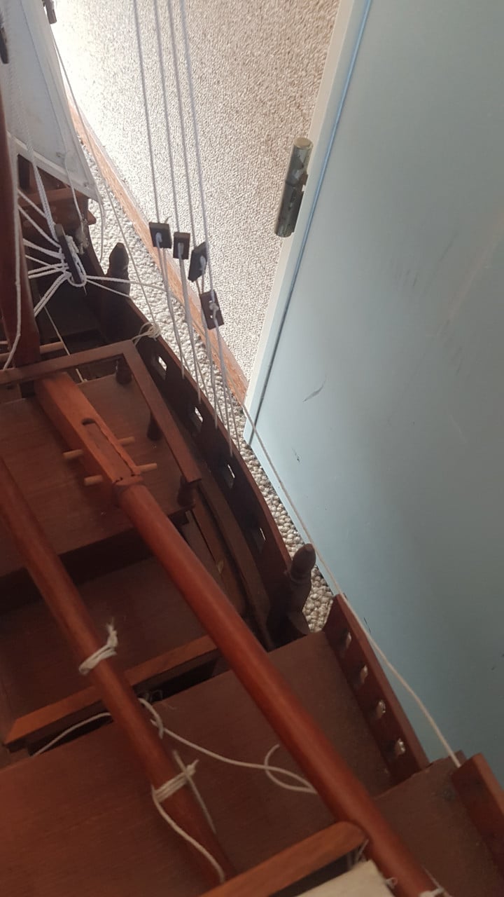 Grotere model zeilboot