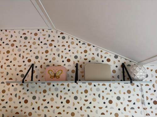 Wandplank met haken