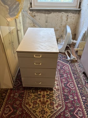 Bureau ladeblok retro