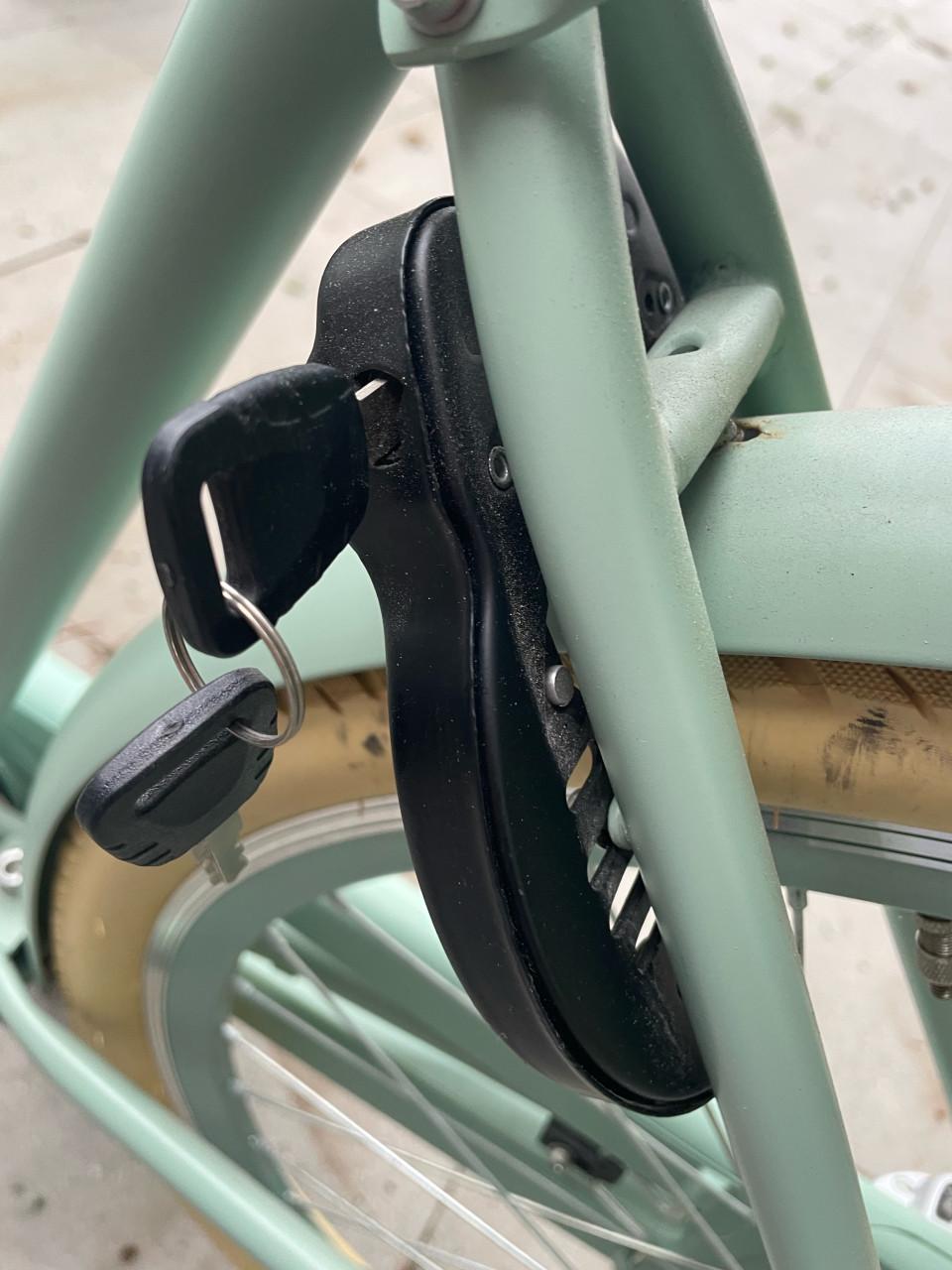 Damesfiets.