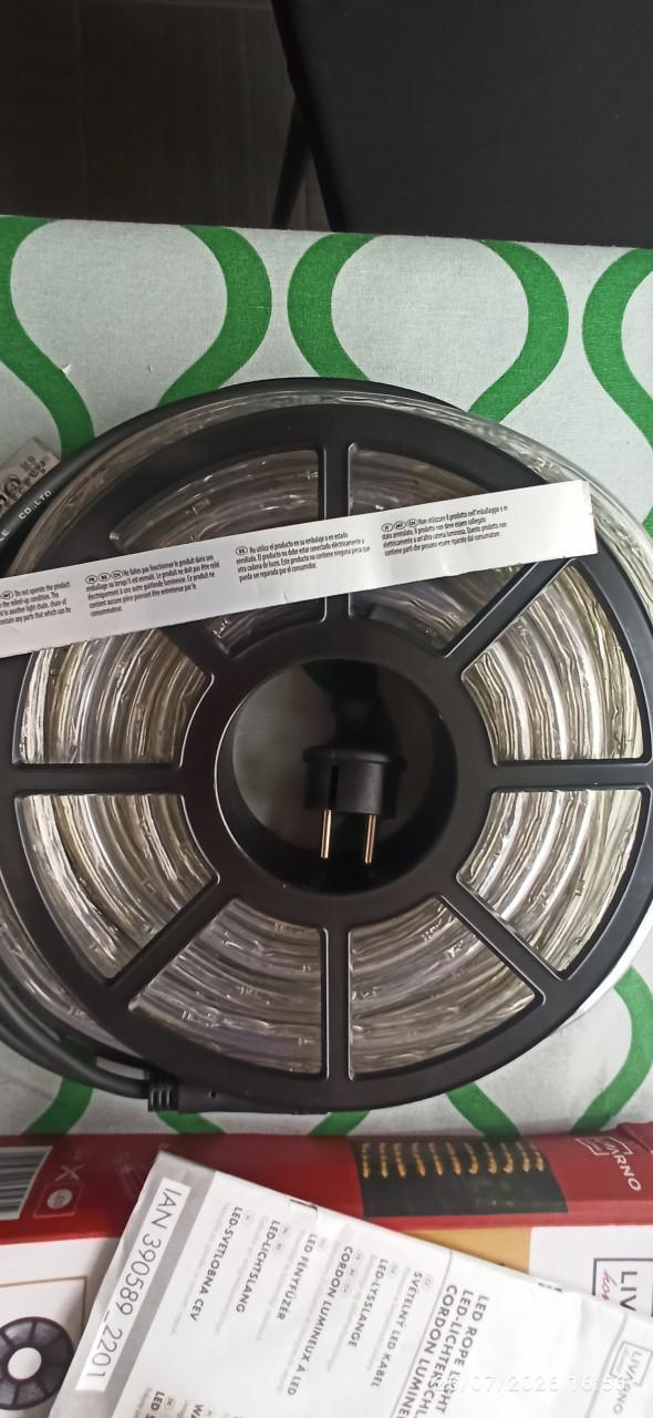 LIVARNO 10 meter home LED-lichtsnoer - IP44 binnen en buiten - Nieuw