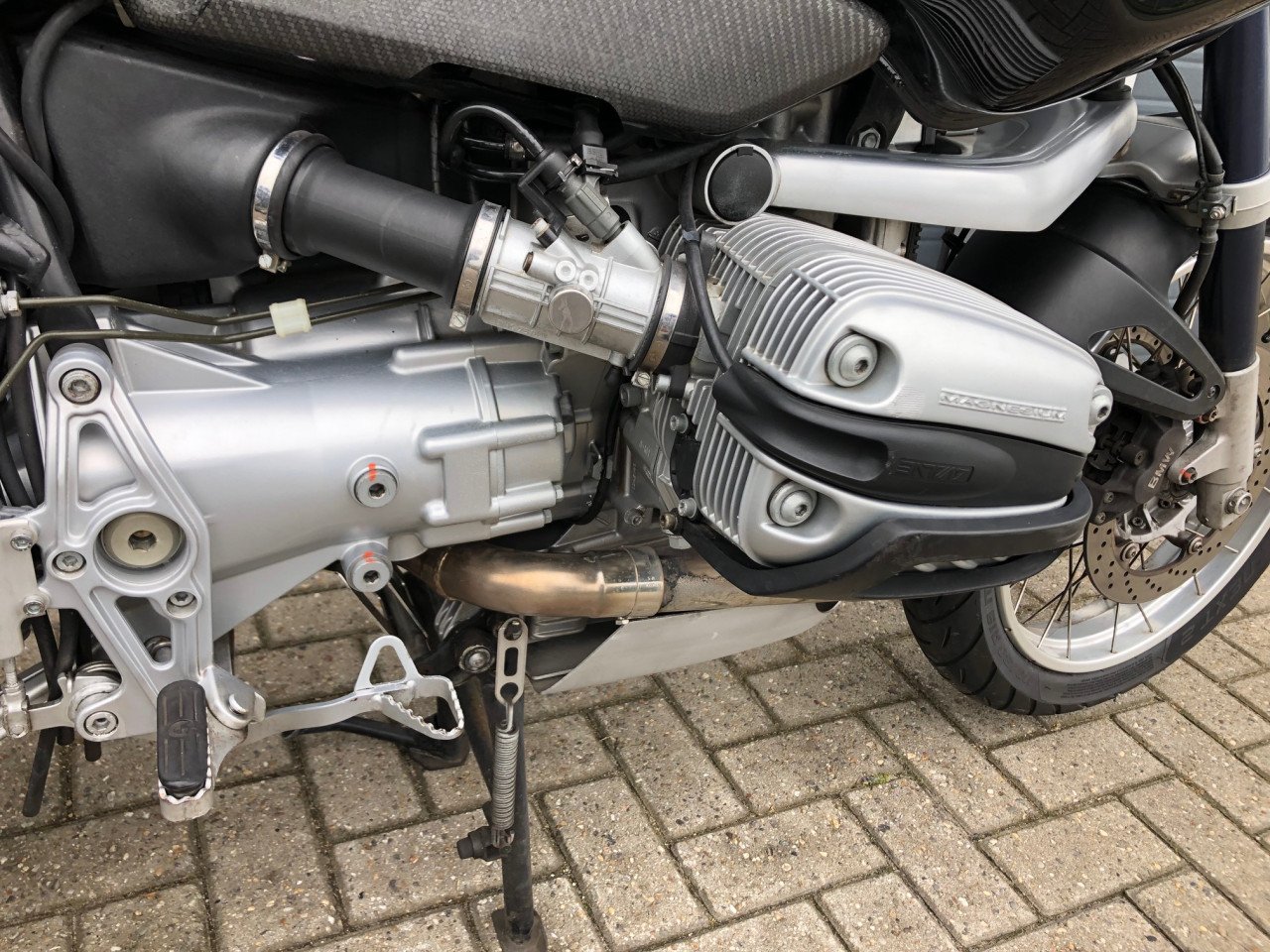 BMW R1150GS uit 2002 met ABS en slechts 63dkm, topkoffer, rijklaar €3750,-