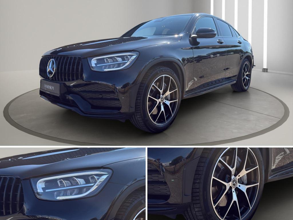 Mercedes-Benz Glc coupé 200 4matic amg | 20"| treeplanken | schuif/kantelda