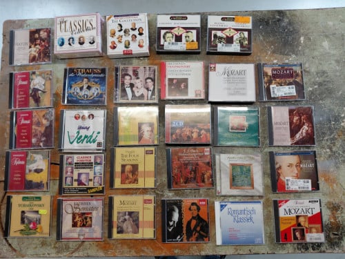 Collectie klassieke muziek cd´s