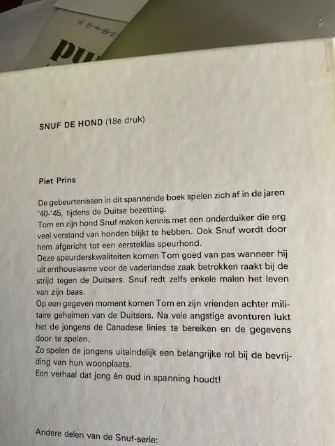 Snuf de hond