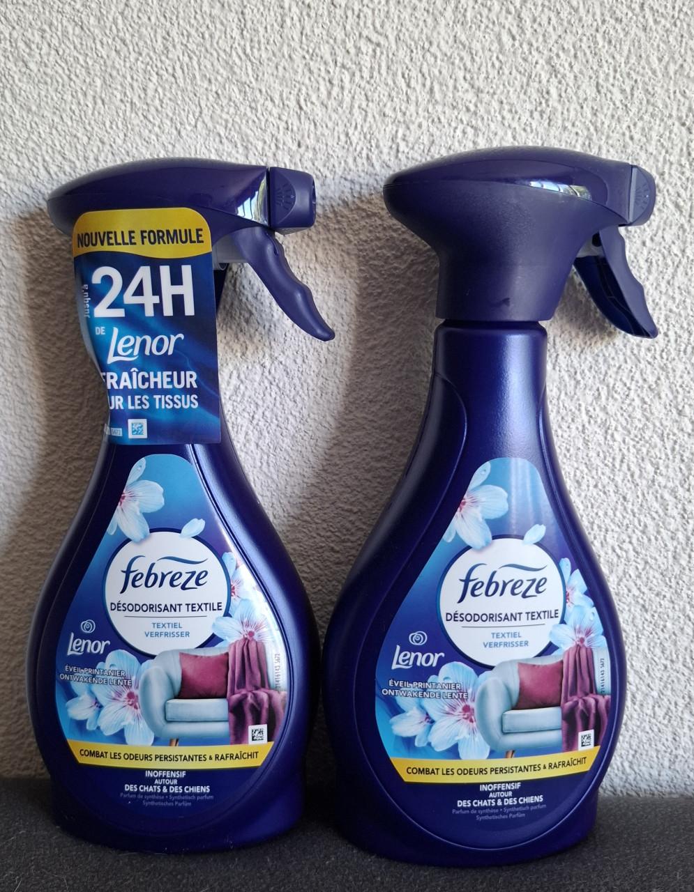 2 nieuwe flessen Febreze Lenor
