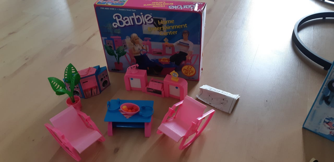 Barbie woonkamer