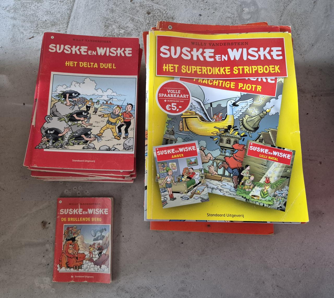Suske en Wiske stripboeken  500 x