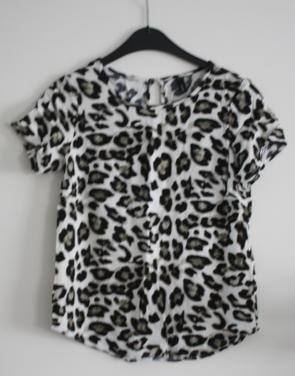 Dieren print shirt  maat s