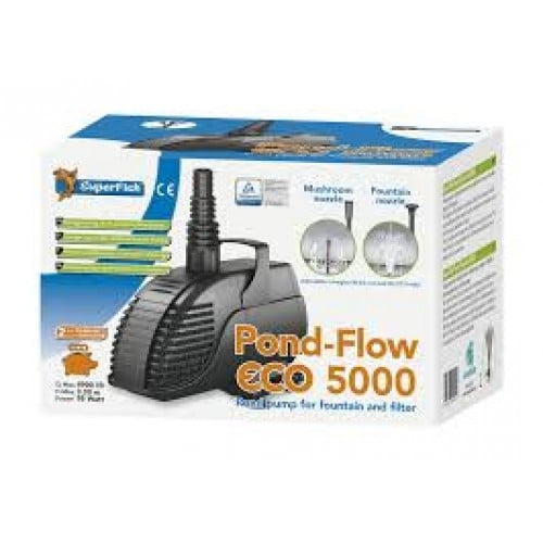 Superfish Pond Flow Eco 5000  fonteinpomp