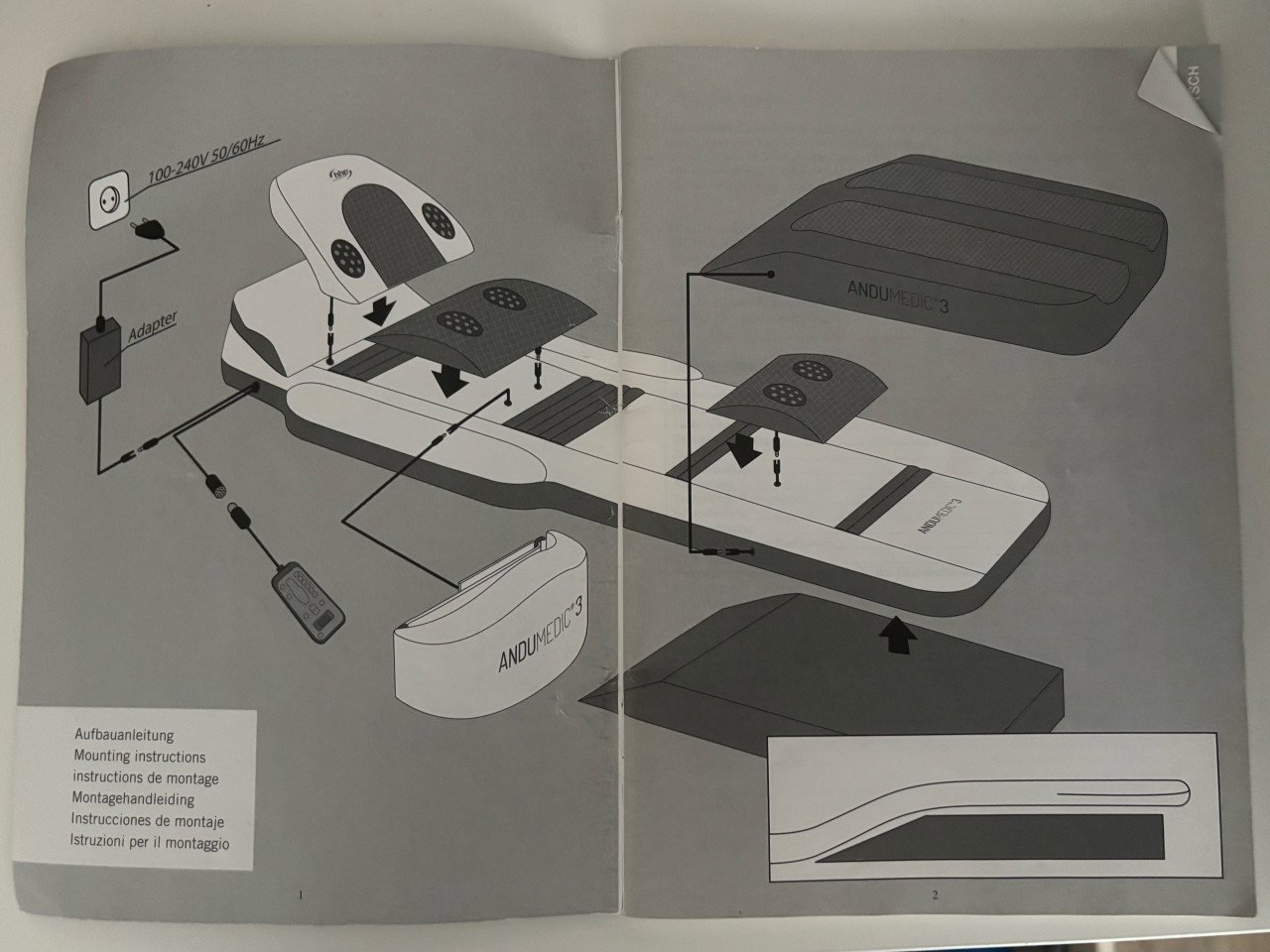 HHP Andumedic 3 massagematras