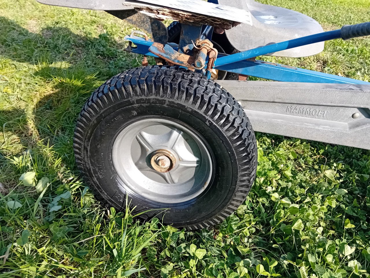 Mooie zwart met blauwe skelter