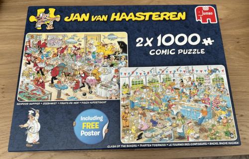 Jan van Haasteren 2x1000 stukjes
