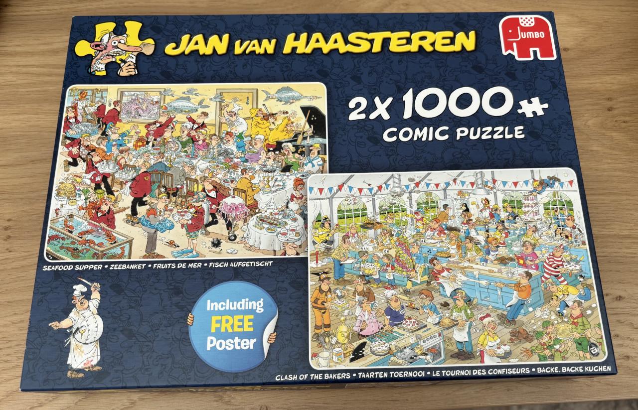 Jan van Haasteren 2x1000 stukjes