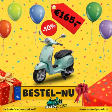 Elektrische Kinderscooter 12V – Vespa Primavera | MintGroen