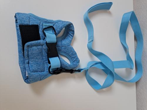 Z.g.a.n honden tuigje met looplijn mt s