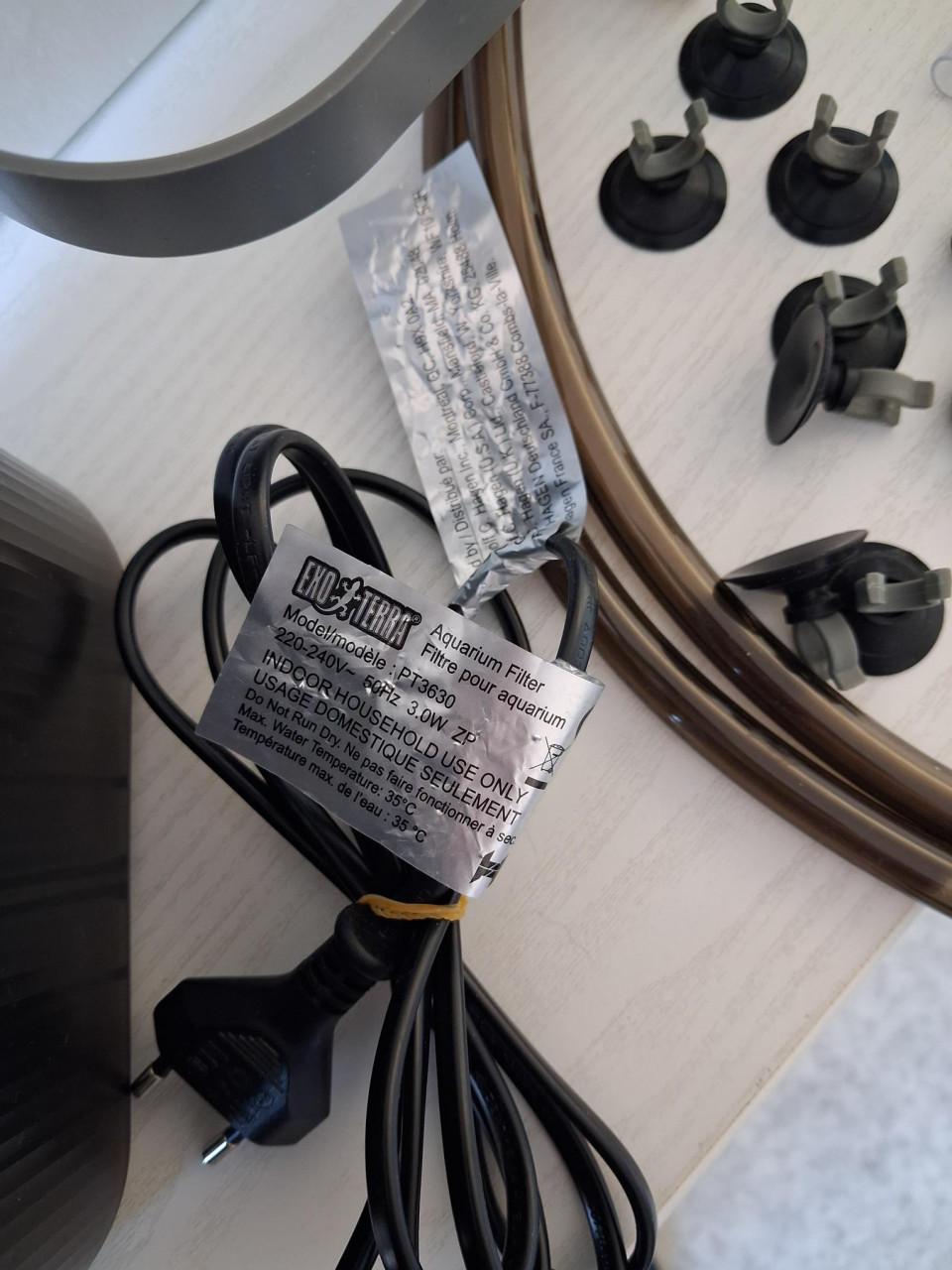 Sterke filter voor aquarium