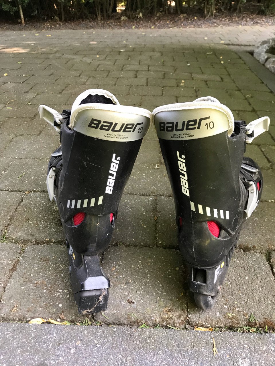 Bauer skeelers maat 10