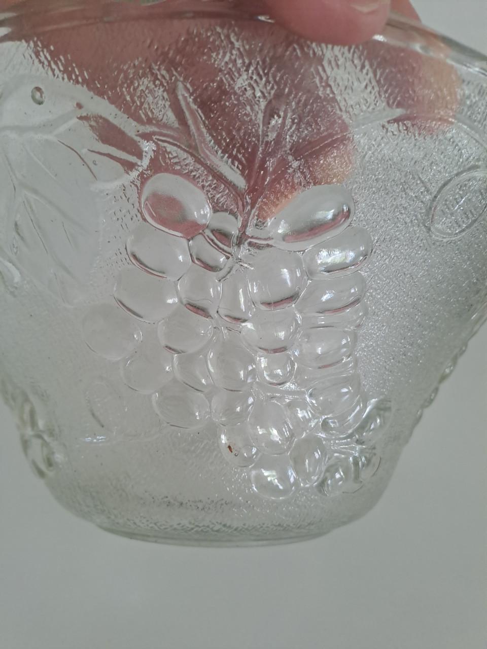 Glazen (fruit) schaal